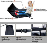 Airplane Bed - Airplane Footrest - Airplane Toddler Bed - Baby Travel Bed - Toddler Travel Bed - Baby Bed - Toddler Bed - Airplane Footbed - Child Seat Extender - Lightweight and Foldable - Comfortable - Water Resistant - Washable