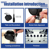 8 Pcs 1.5 Inch Plastic Furniture Wheels with Brake Swivel Replacement Wheels Small Nylon Plastic Casters for Rolling Cart Table Chair Cabinet, Black (Flat Style)